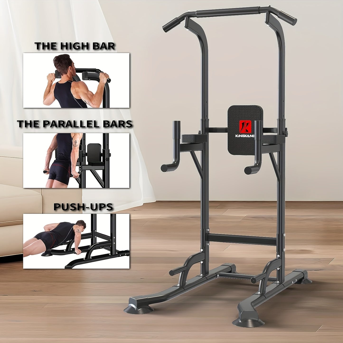 Multifunctional Pull-up Bar, For Strength Training