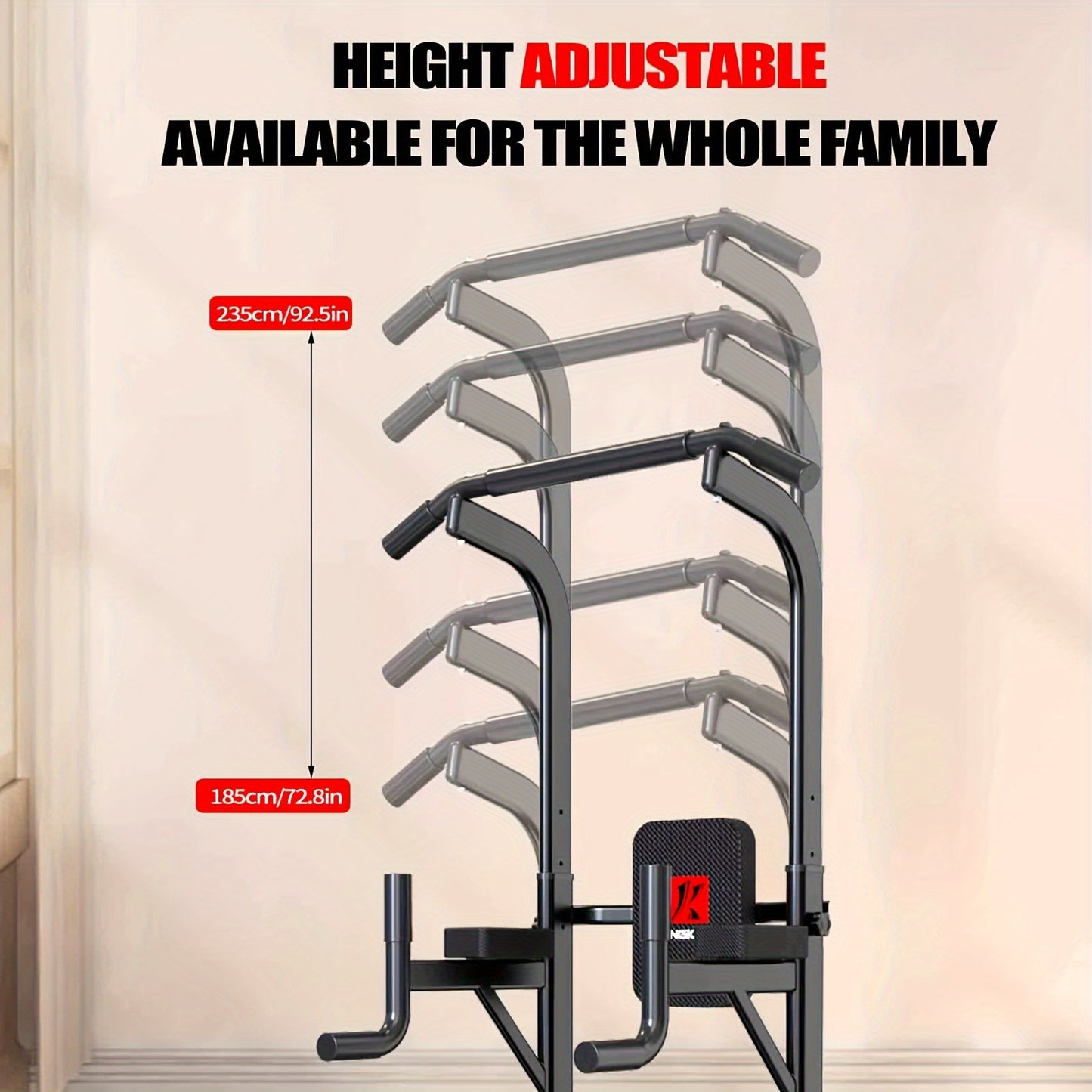 Multifunctional Pull-up Bar, For Strength Training