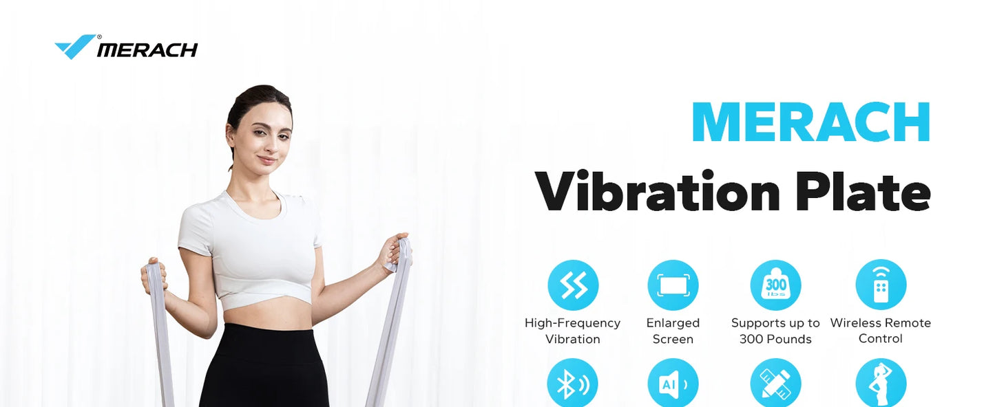 Lordson Vibration Plate Exercise for Whole Body Workout Vibrate Fitness weight loss-shaping