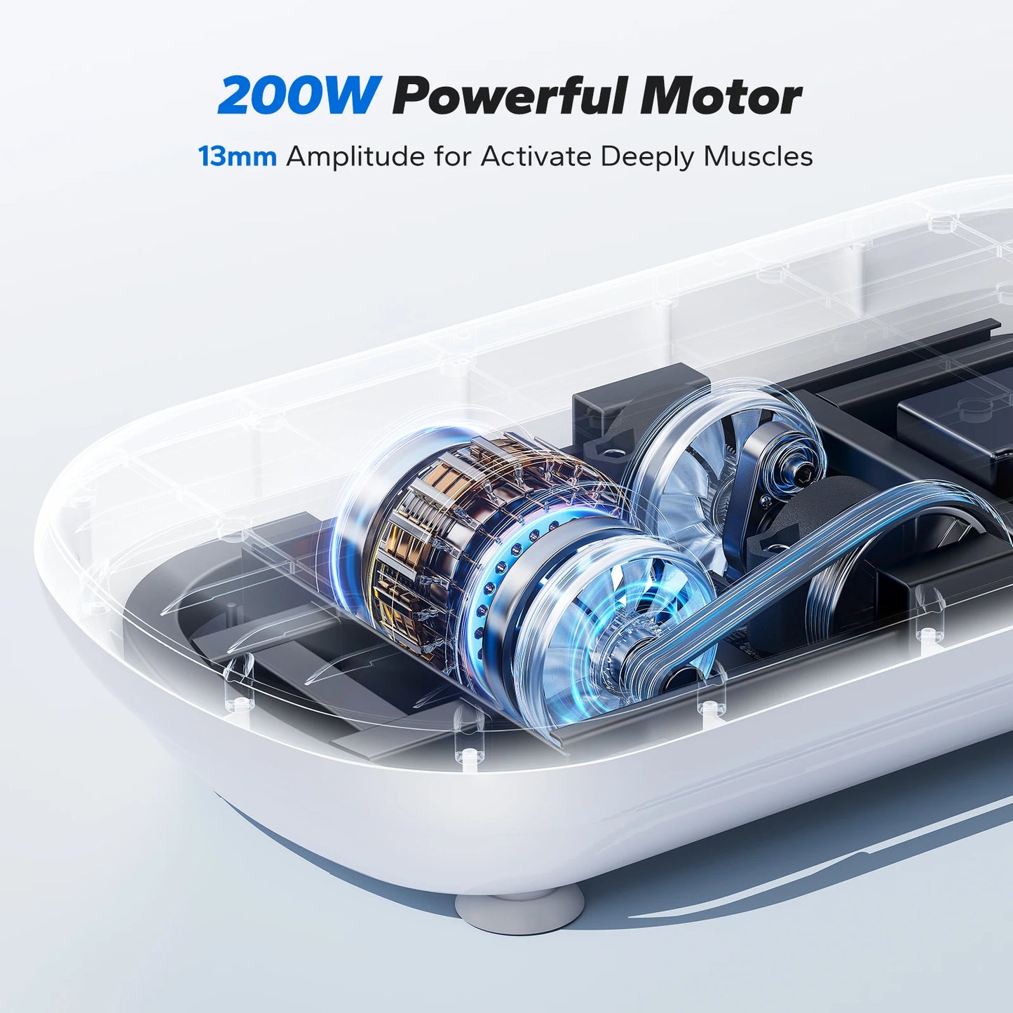 MERACH Vibration Plate Exercise Machine Bluetooth for Weight Loss
