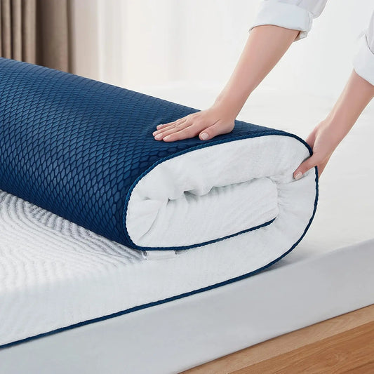 3 Inches Memory Foam Mattress Topper King  Cooling Gel Infused Swirl Memory Foam  Bed Topper King Size with Tencel  Cover  Certi