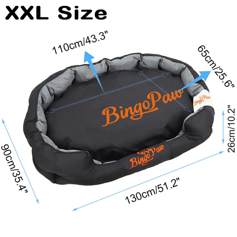 Waterproof XXL XL L Orthopedic Sofa Dog Bed Pet Mat Kennel Washable Cushion