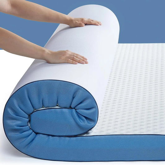 3 Inch Firm Mattress Topper Gel-Infused Memory Foam Bed Topper