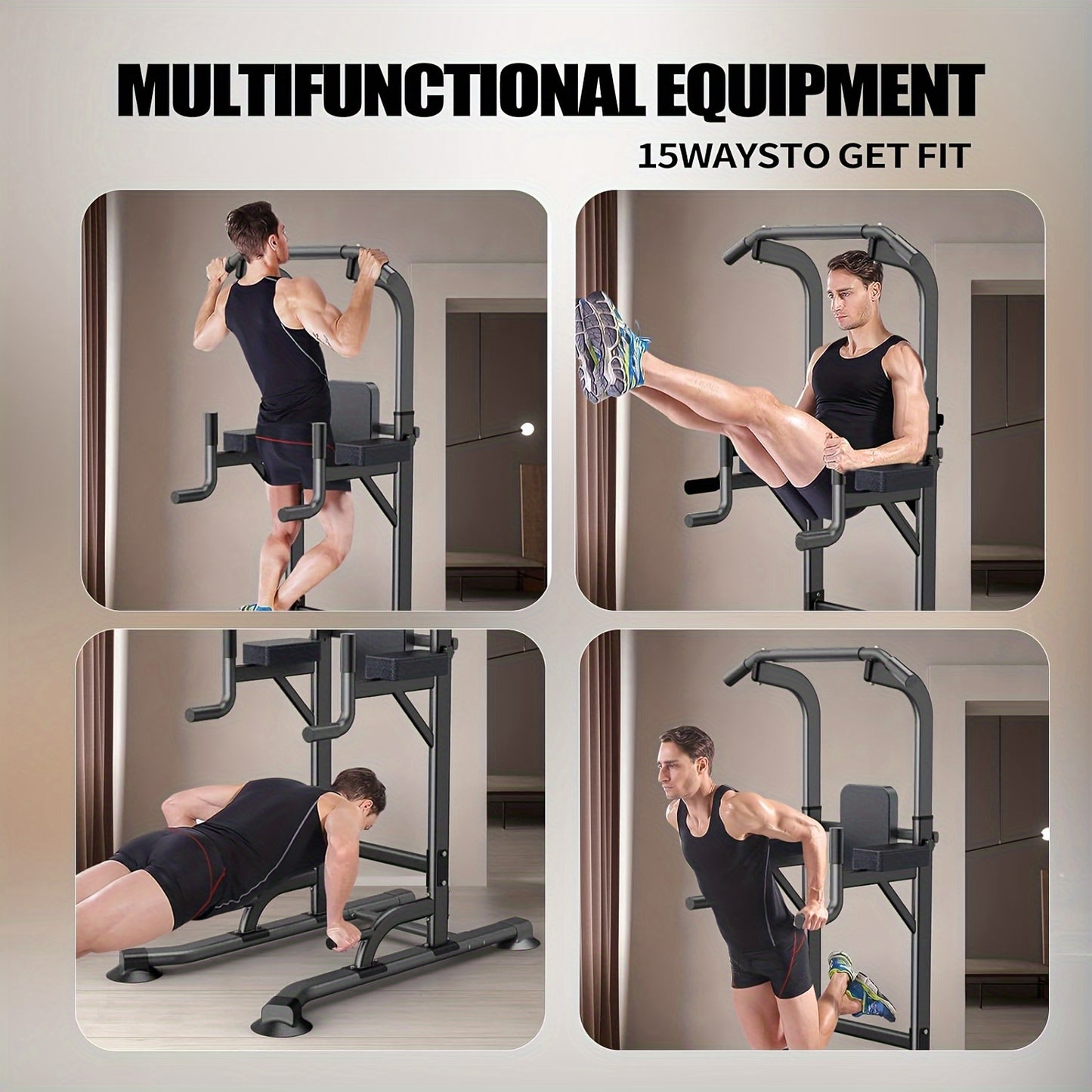 Multifunctional Pull-up Bar, For Strength Training