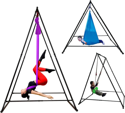 Aerial Yoga And Therapy Sensory Hammock Model KT1.1520YG Foldable Portable Height Adjustable