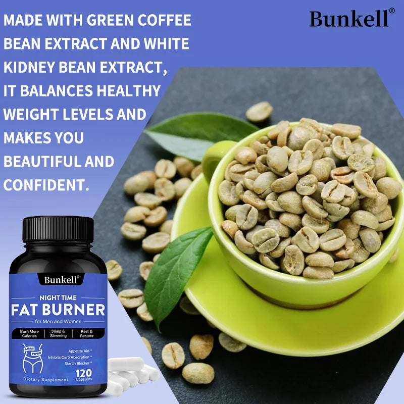 Nighttime Fat Burner - Helps Promote Metabolic Cleansing, Appetite Control During Sleep