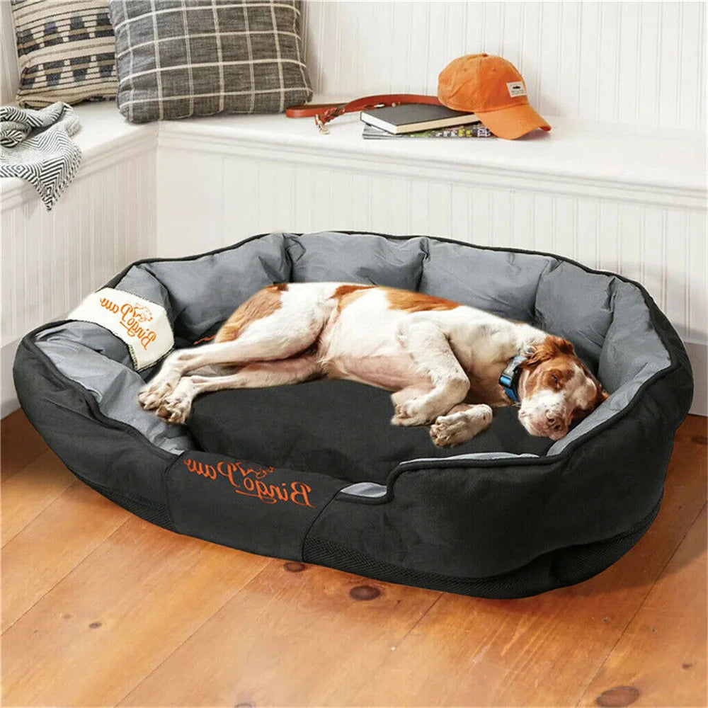 Waterproof XXL XL L Orthopedic Sofa Dog Bed Pet Mat Kennel Washable Cushion