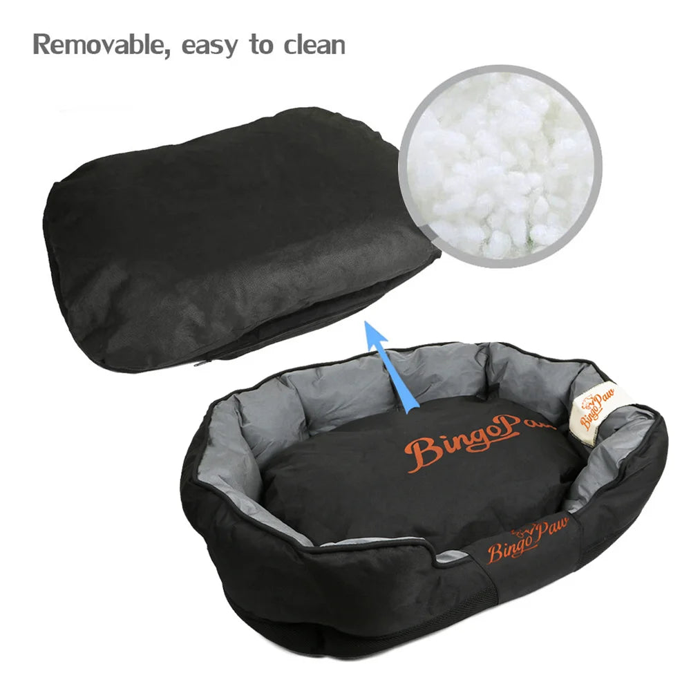 Waterproof XXL XL L Orthopedic Sofa Dog Bed Pet Mat Kennel Washable Cushion