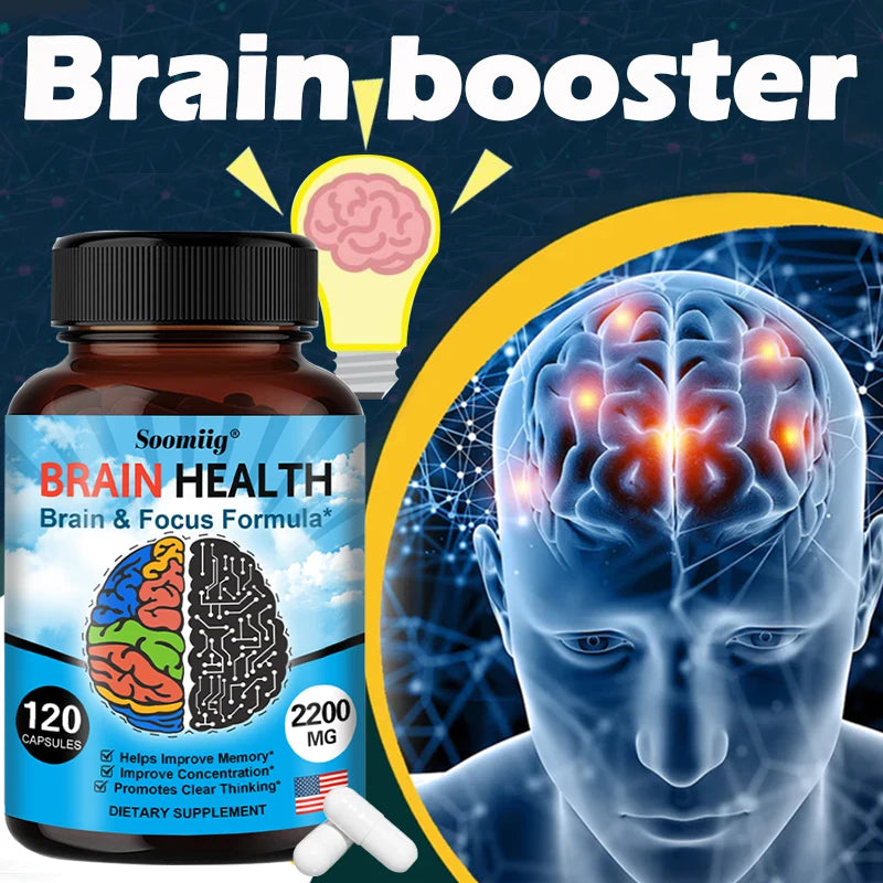 Brain Booster with Vitamin B6, B12 , mental clarity