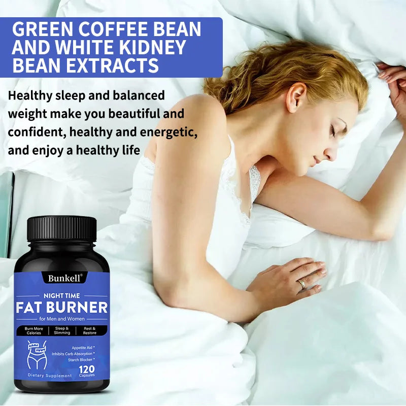 Nighttime Fat Burner - Helps Promote Metabolic Cleansing, Appetite Control During Sleep