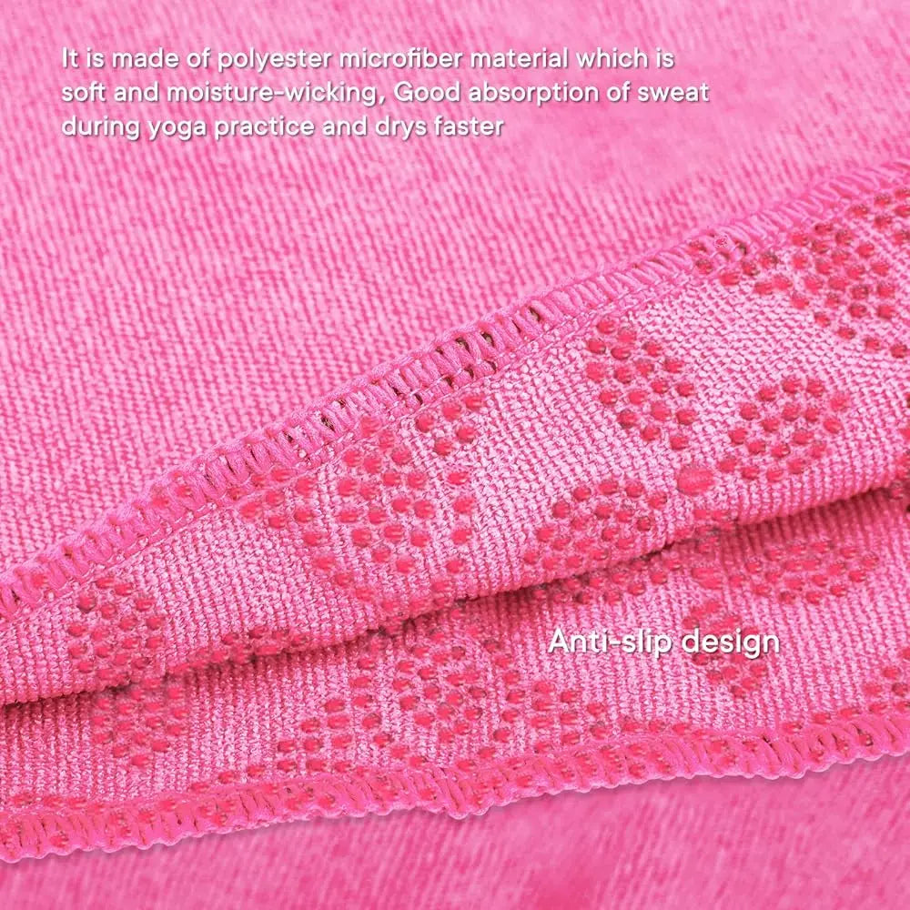 Yoga Towels Non Slip Hot Yoga Mat Towel With G Dots
