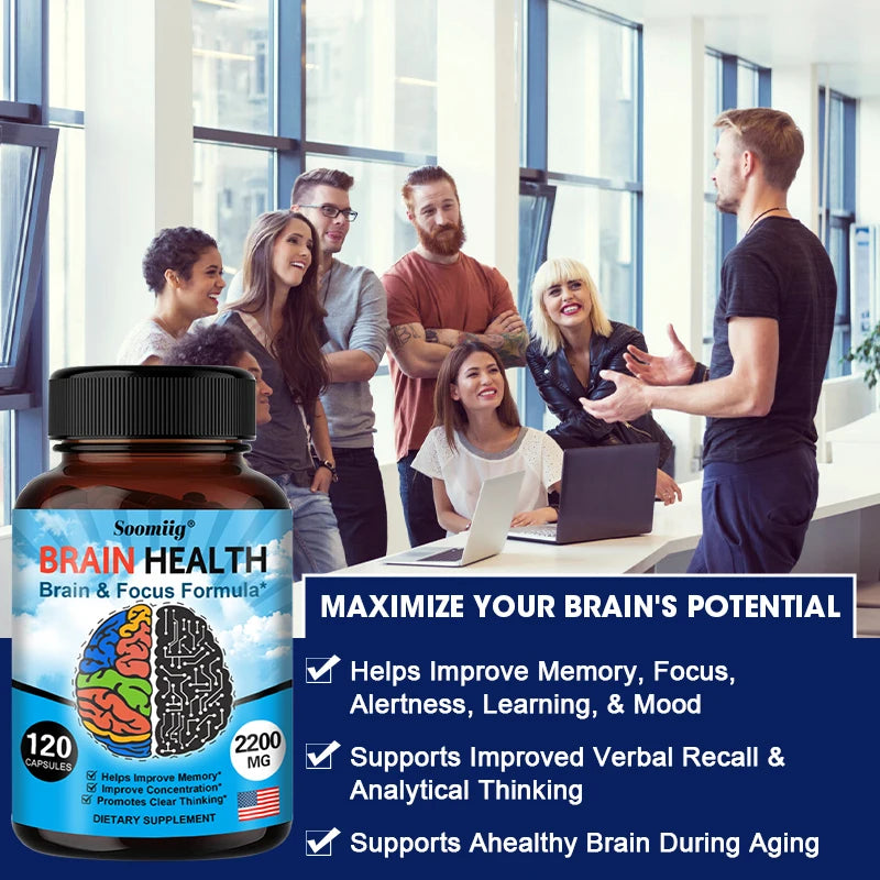Brain Booster with Vitamin B6, B12 , mental clarity