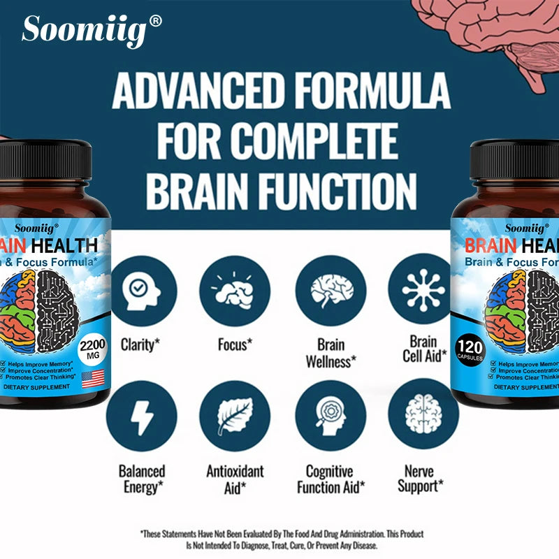Brain Booster with Vitamin B6, B12 , mental clarity