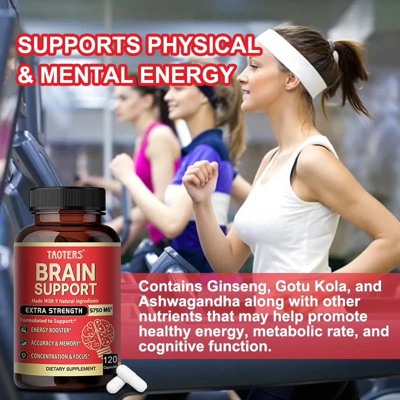 Ashwagandha Root Extract, Brain Support, Helps with Memory and Focus