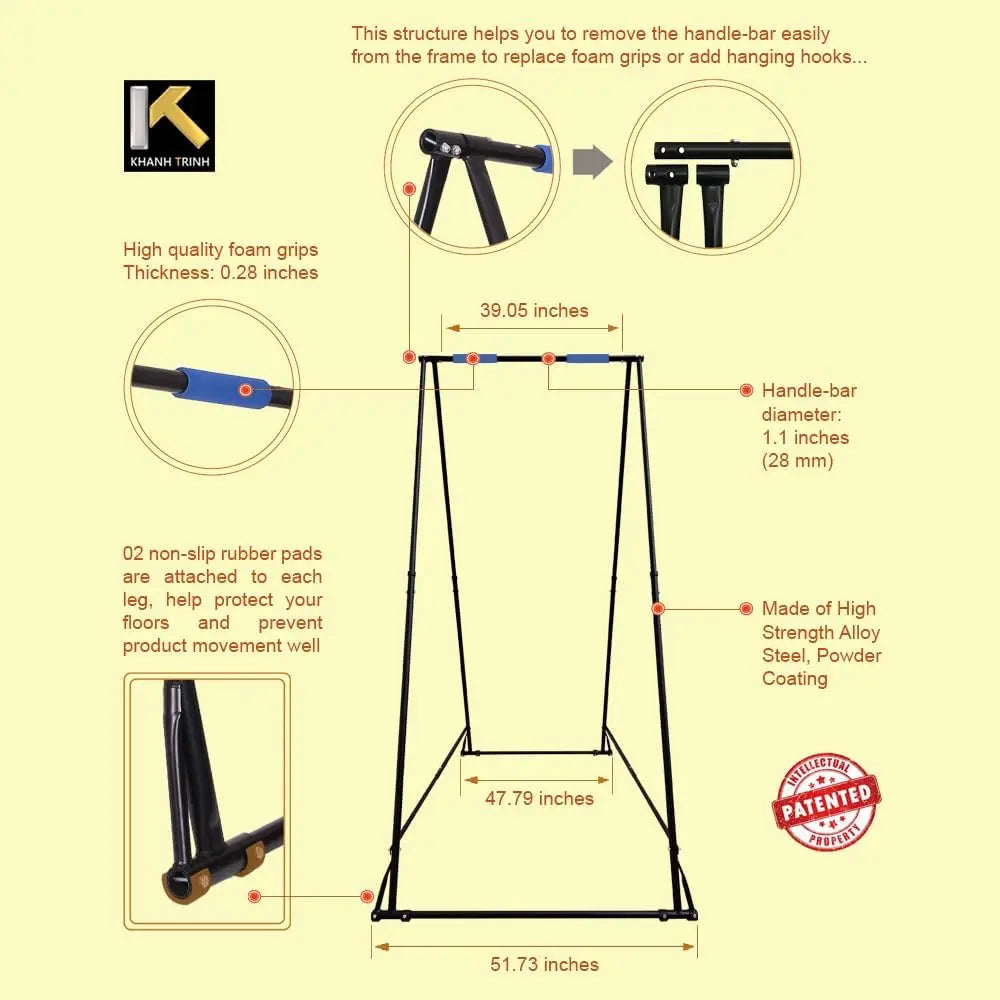Aerial Yoga And Therapy Sensory Hammock Model KT1.1520YG Foldable Portable Height Adjustable
