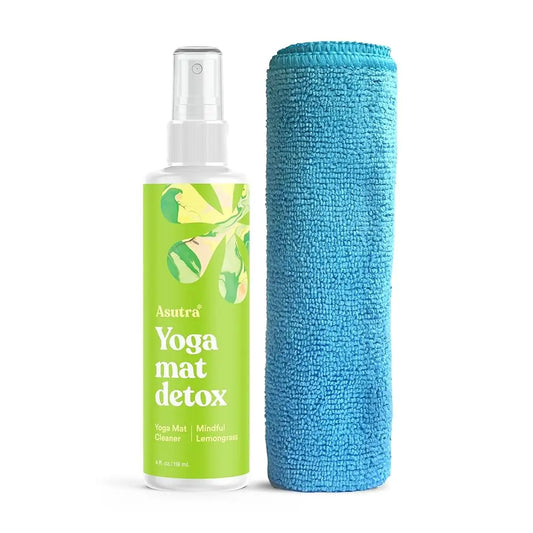 Yoga Mat Cleaner Spray Mindful Lemongrass 4 Fl Oz