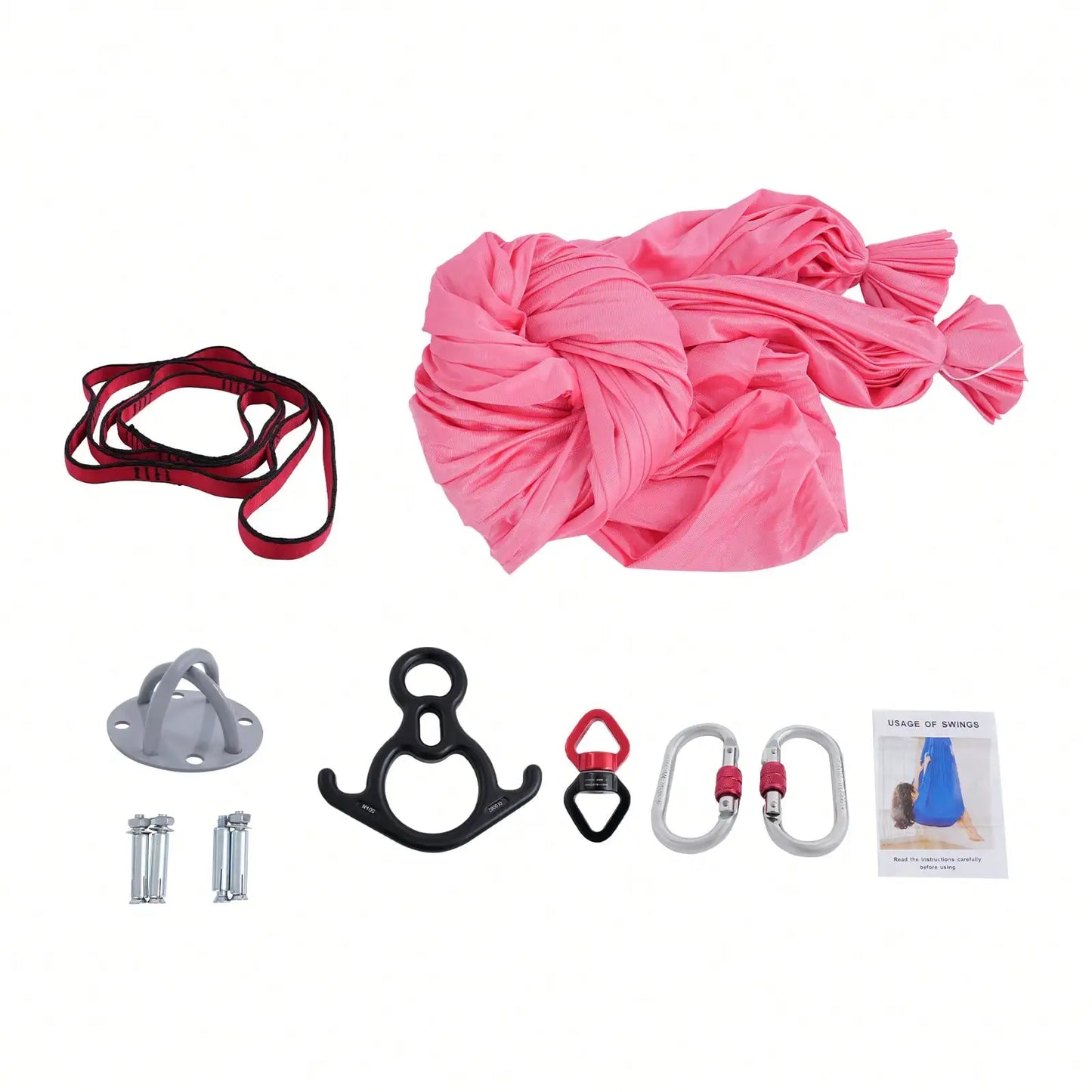 Aerial Silks Equipment for Aerial Yoga and Dance 9.84x9.2ft