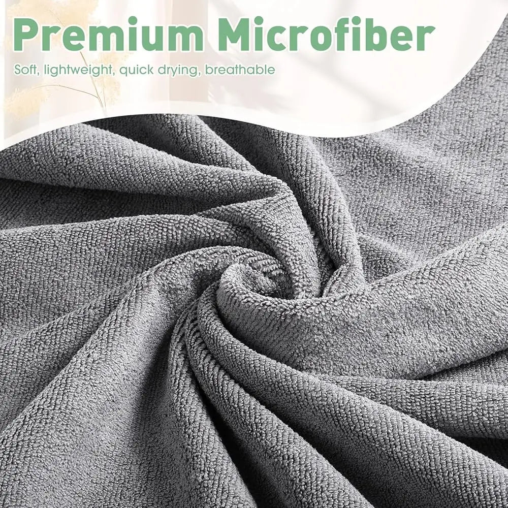 6 Pcs Hot Yoga Towels Bulk Non Slip Absorbent Microfiber