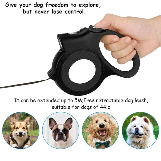 Pet Leash Automatic Retractable Dog Leash Dog Pet Walking Artifact for All Sizes