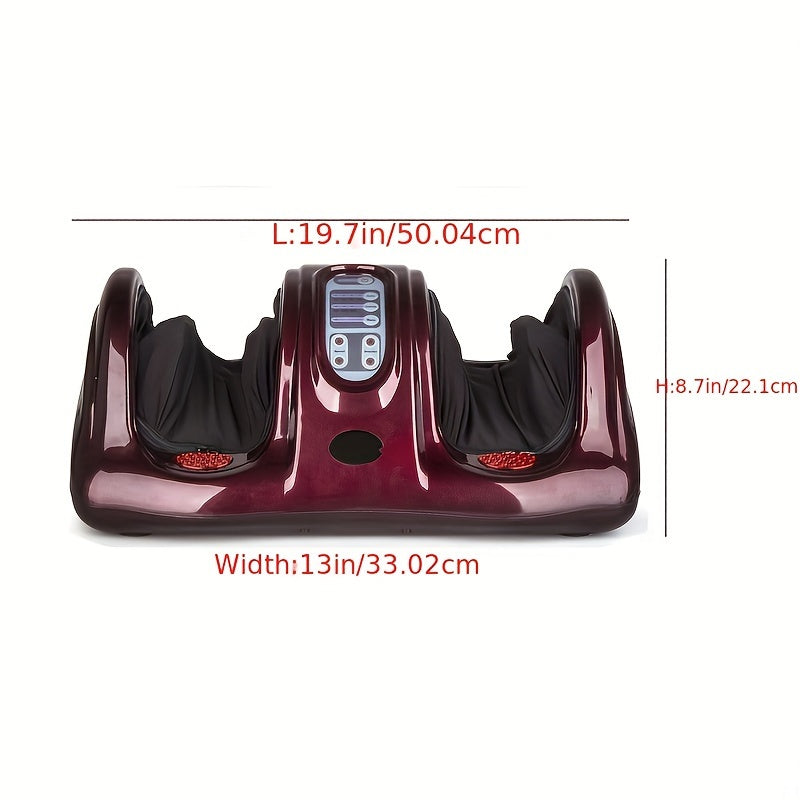Shiatsu Foot Massager Machine With Remote Controller, Kneading And Rolling Home Massagers For Feet, Ankle, Calf, Legs